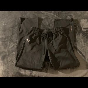 Black Under Armour sweatpants!